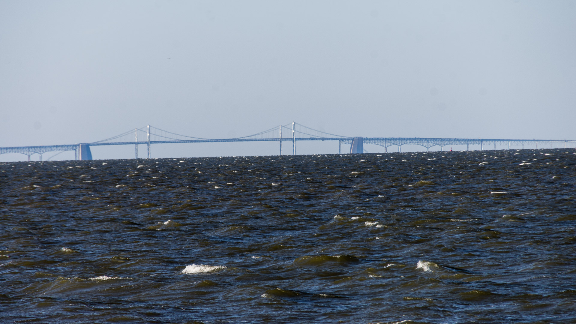 Chesapeake Bay - Rough Water; All Clear Ahead