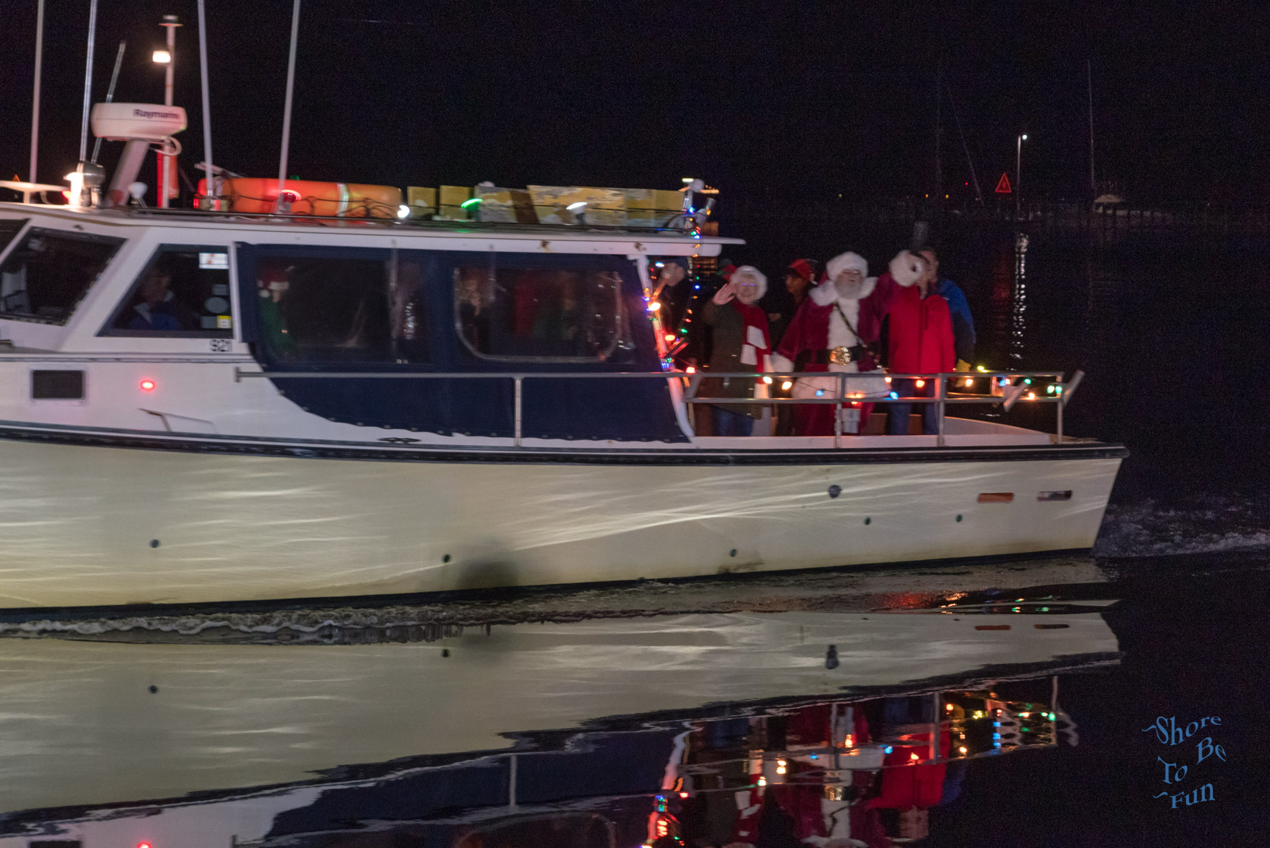 Santa's Arrival in Rock Hall