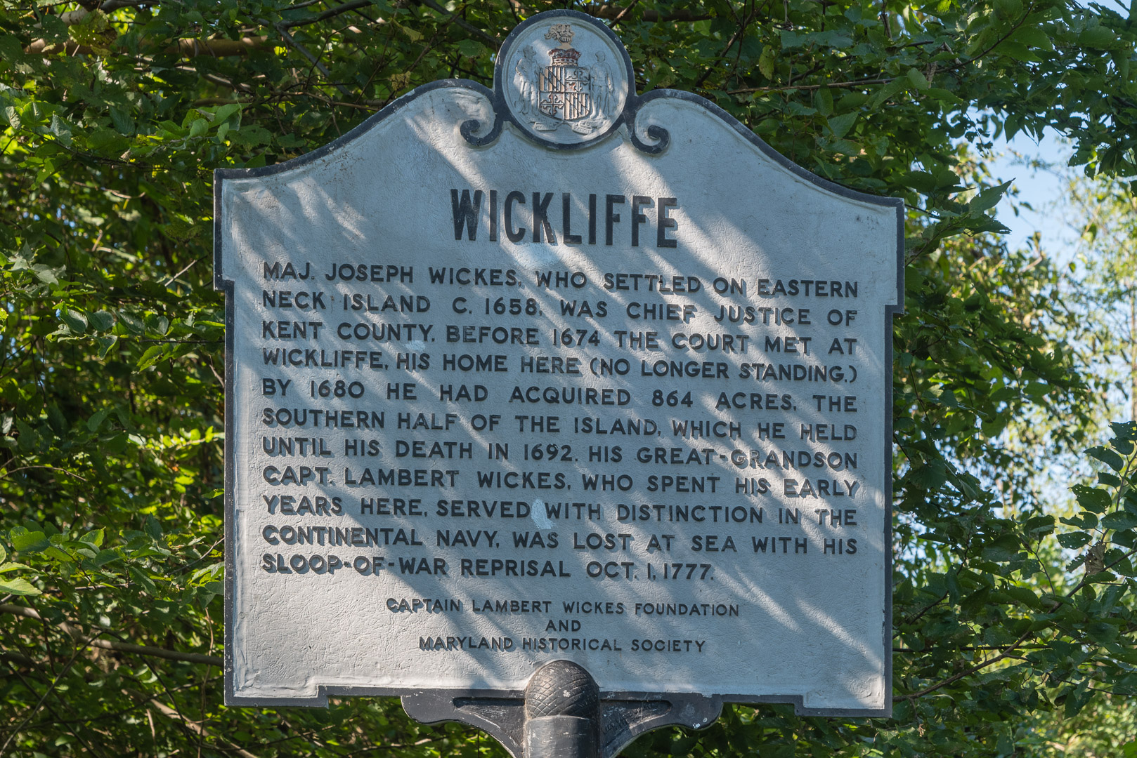 Historical Marker - Wickliffe