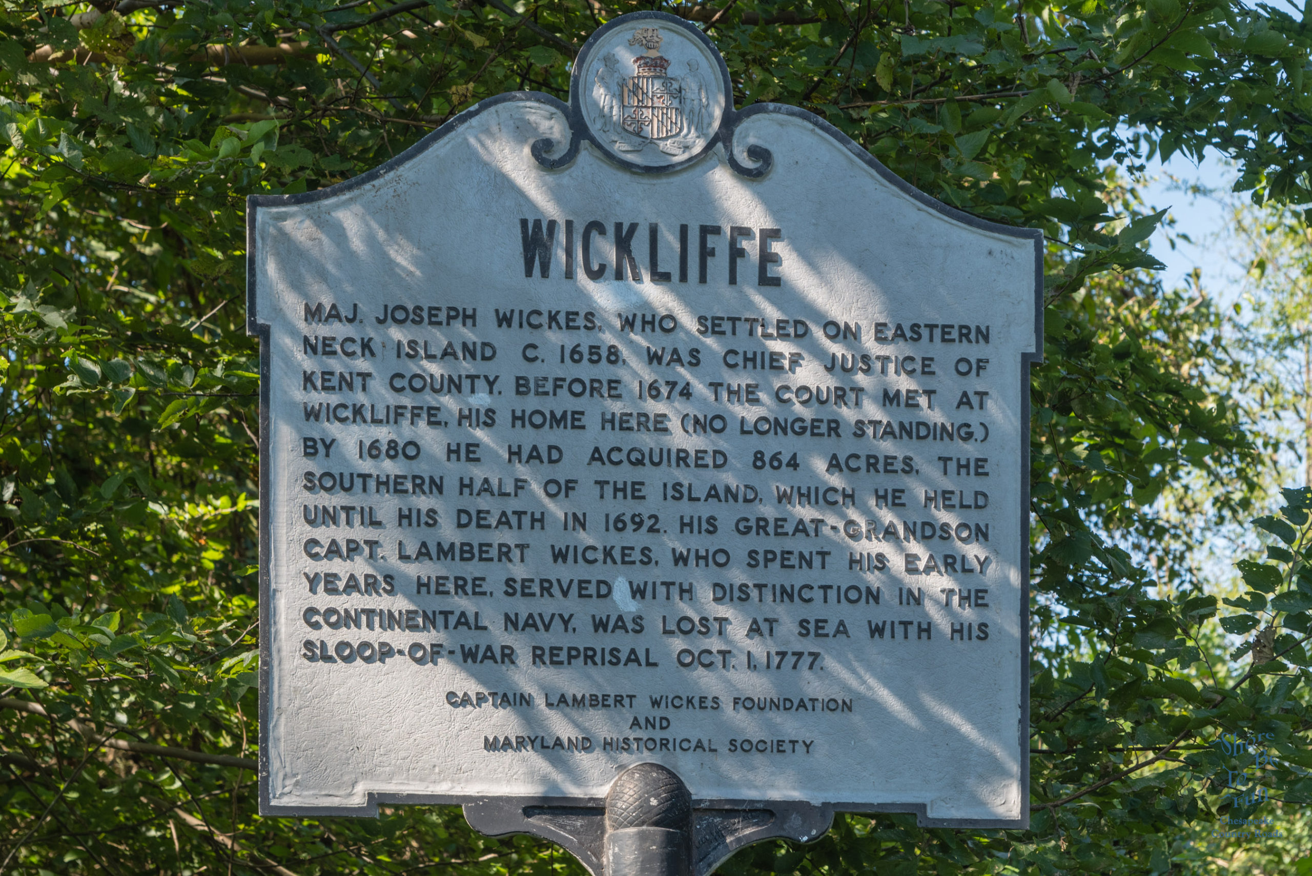 Highway Historical Marker - Wickliffe