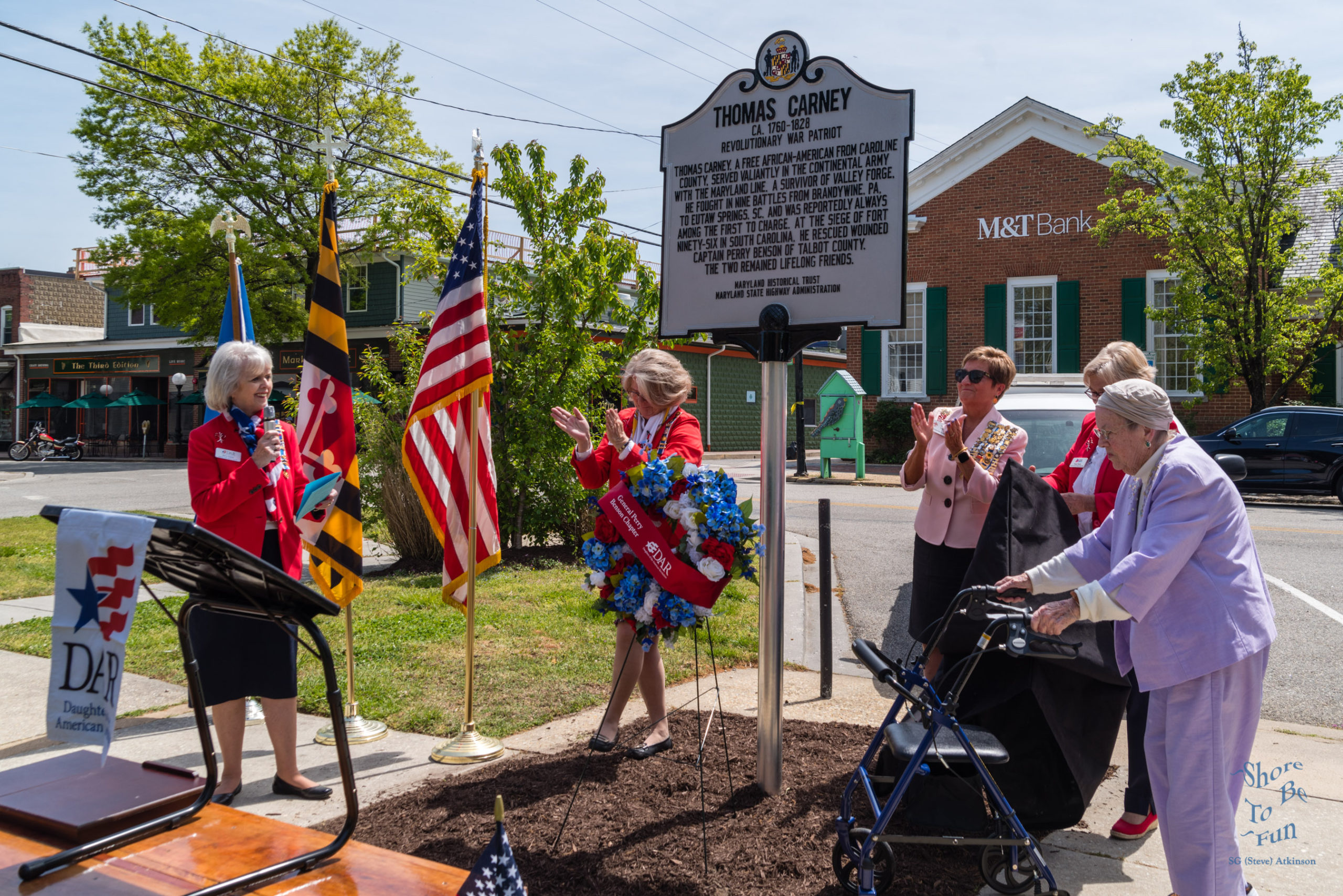 DAR Thomas Carney Historical Marker Dedication