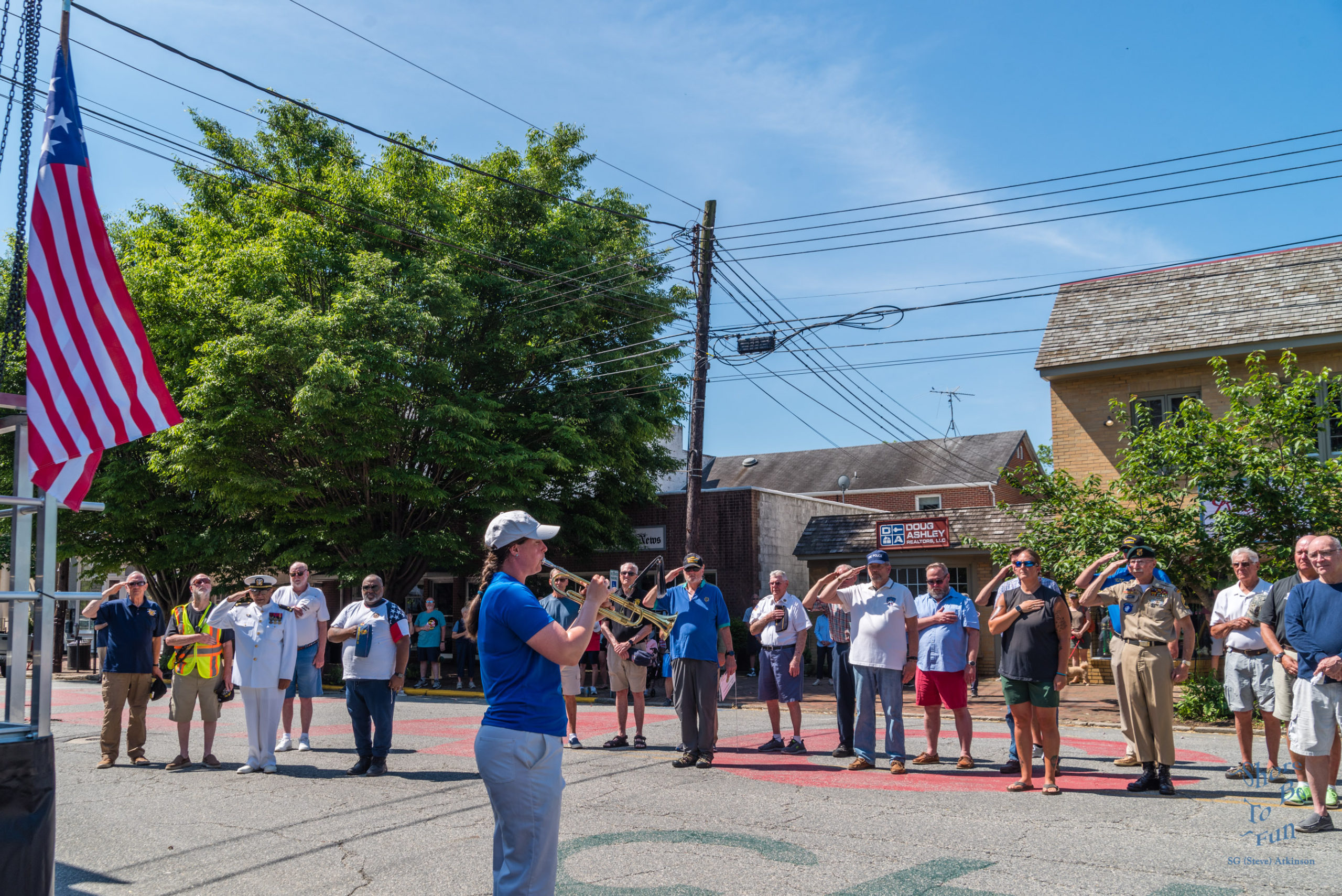 Taps is Played at Chestertown's Memorial Day Ceremony