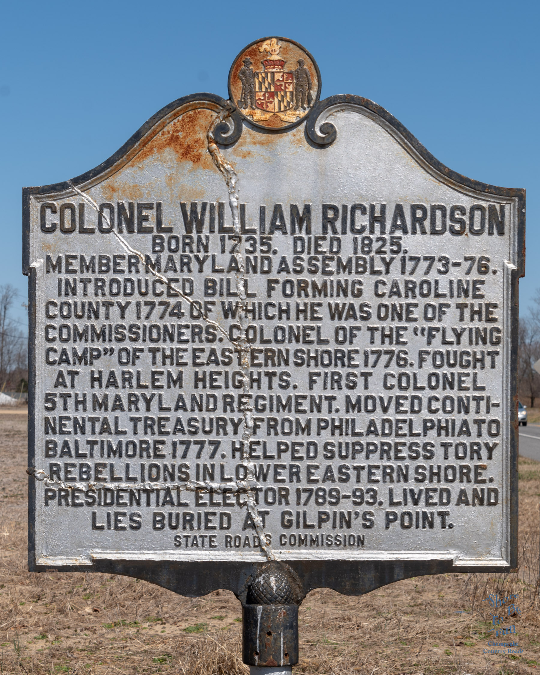 Historical Marker: Colonel Richardson