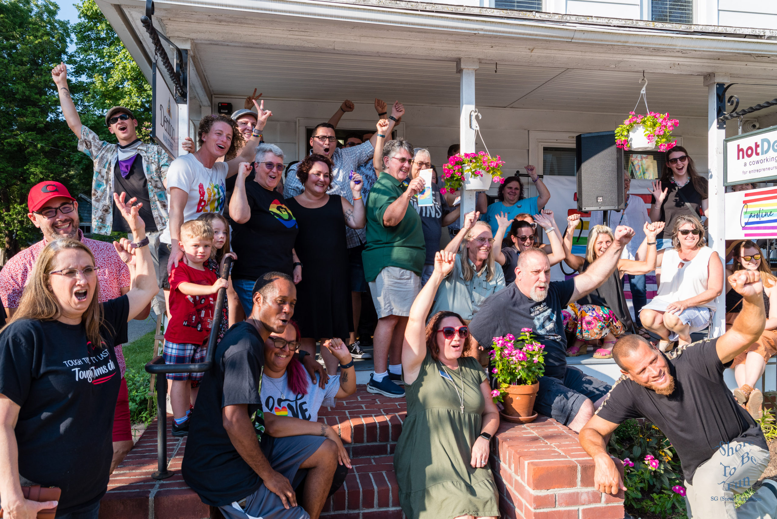 Opening of the Non-Profit Caroline Pride's New Office Space in Denton