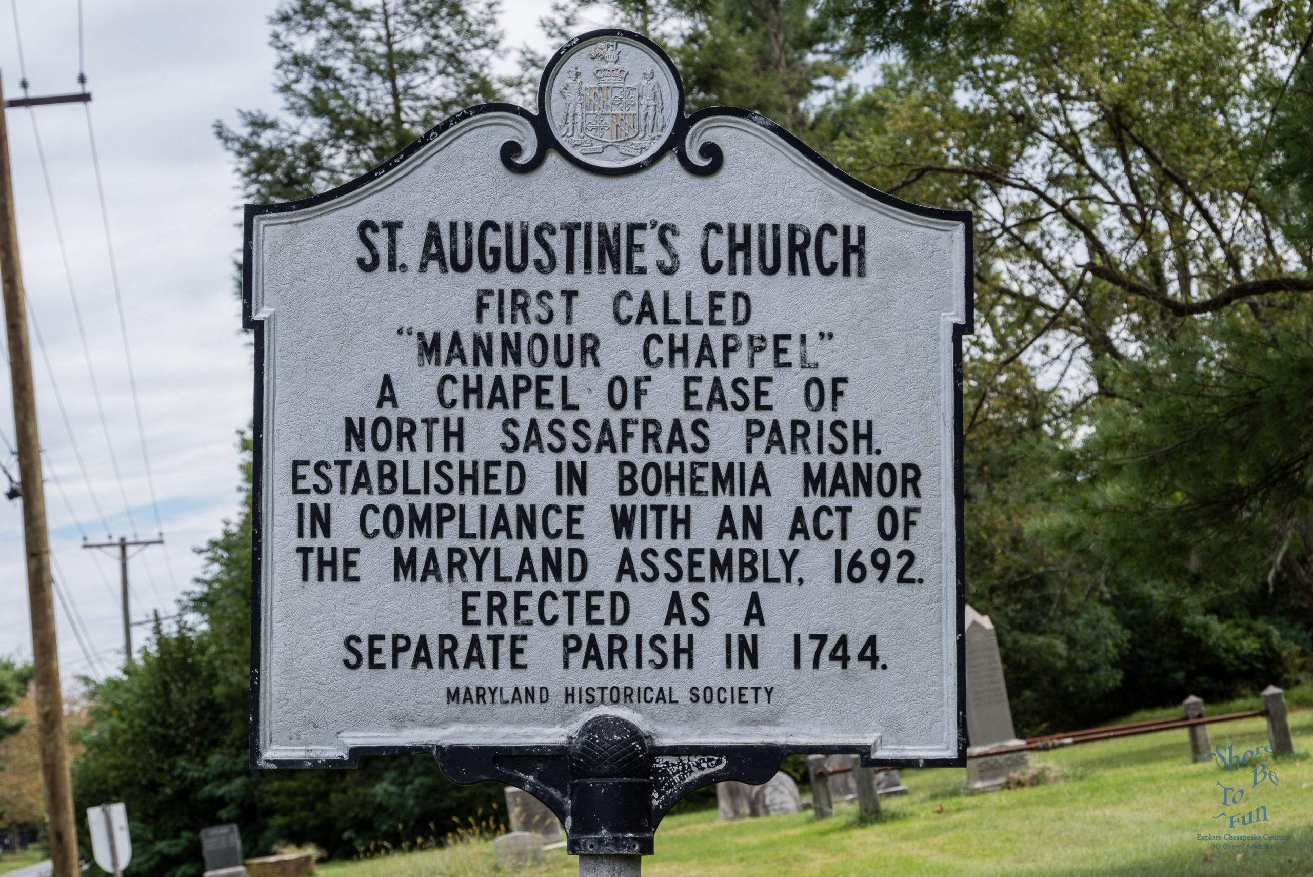Historical Marker: St-Augustine Church