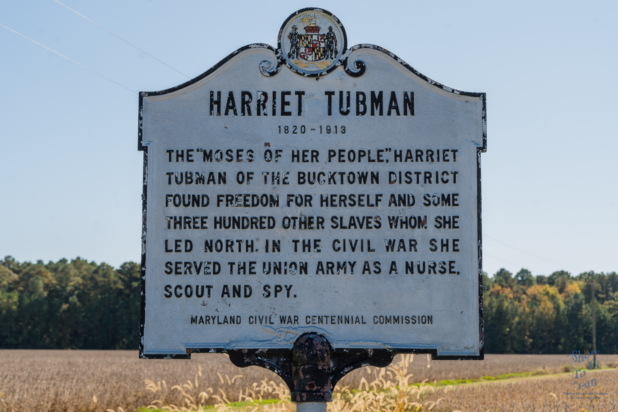 Historical Marker - Harriet Tubman Dorchester County